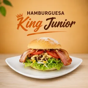 Hamburguesa King Junior