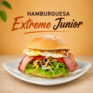 Hamburguesa Extreme Junior