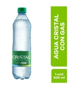 AGUA CON GAS