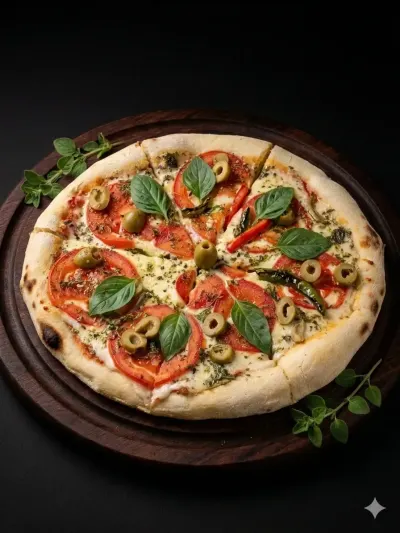 Pizza capresse