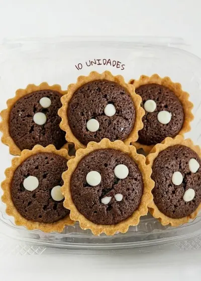Tartaletas de Brownie