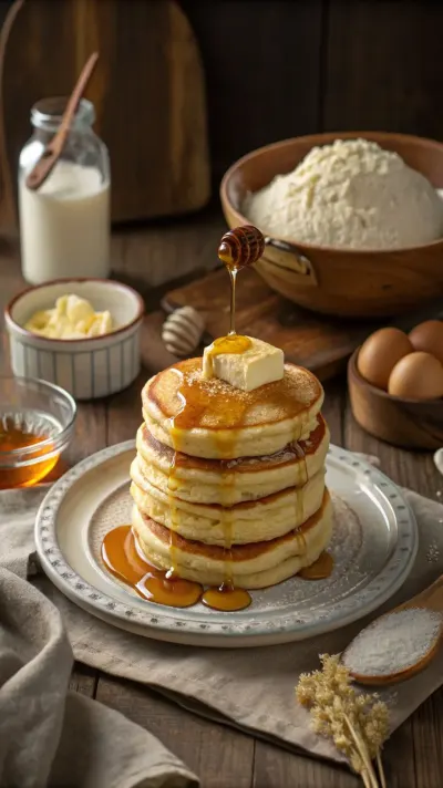 HOT CAKES DE VAINILLA