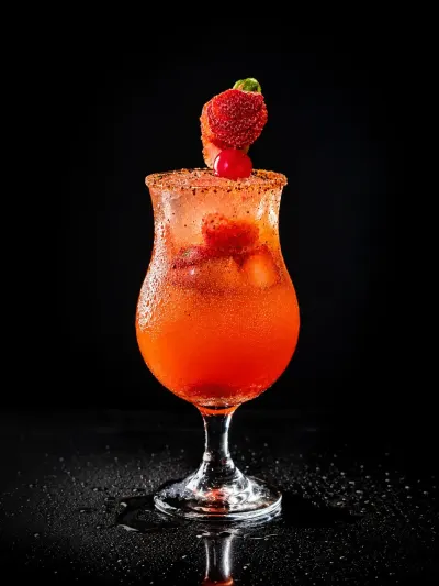 Frutos rojos cerveza