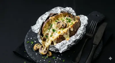 PAPA DE CHAMPIÑONES
