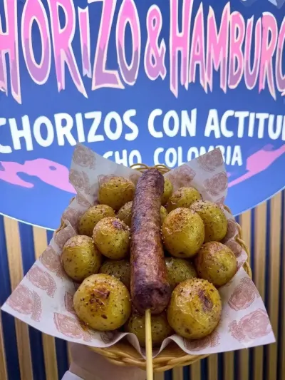 Chorizo con criolla o francesa