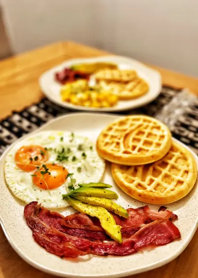 Waffles Cassava