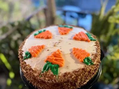 Pastel de zanahoria