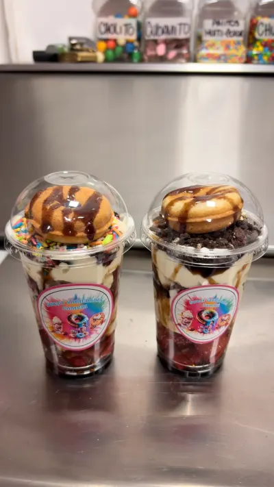 Fresas con crema