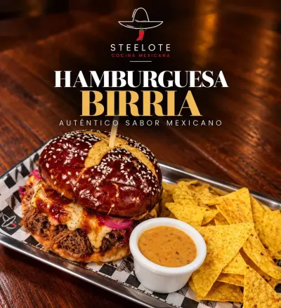 Hamburguesa de birria