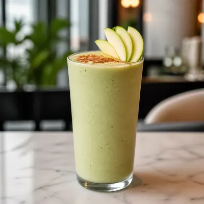🍏 Smoothie de manzana verde