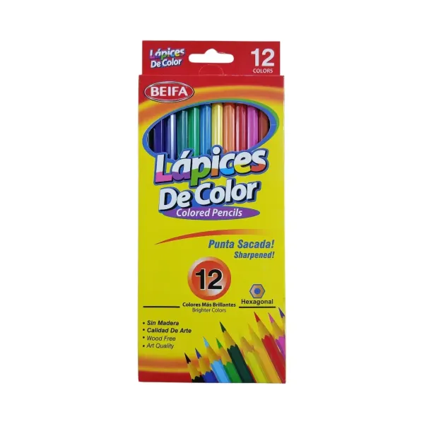 Caja de colores ? 12 colores Beifa®
