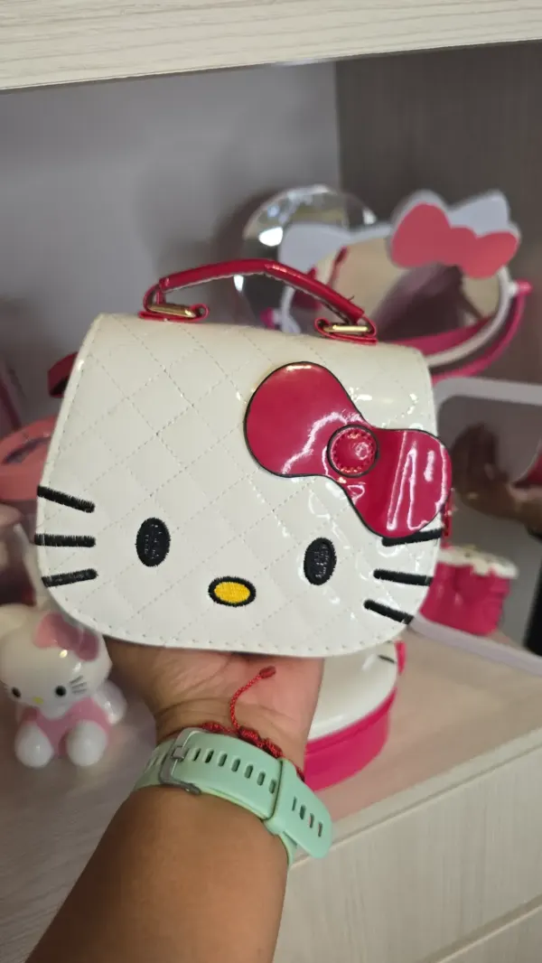 Carterita en charol Hello Kitty