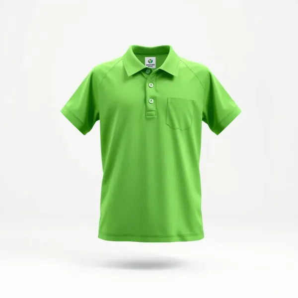 camisa verde para niños