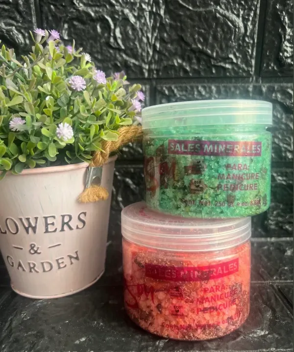Sales minerales con rosas 250gr