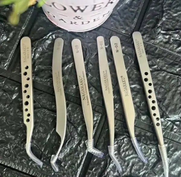 Pinzas Profesionales Plateadas