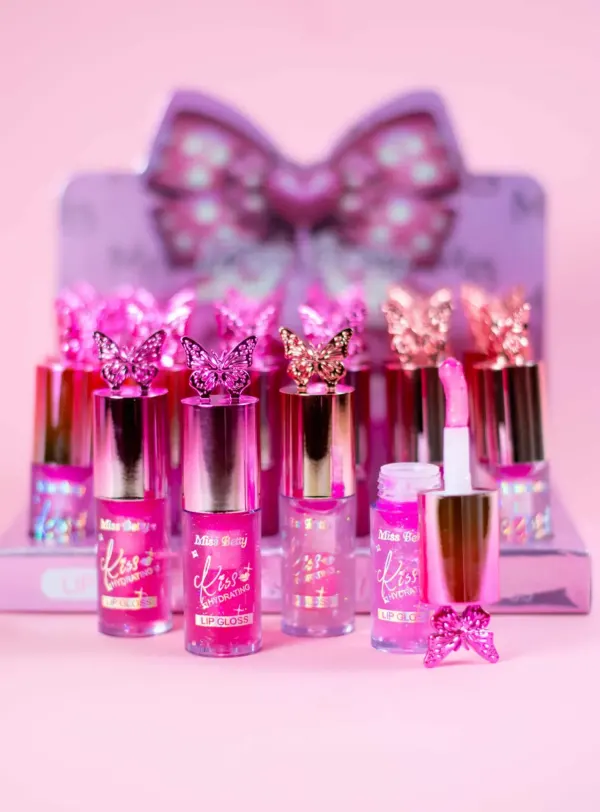 Lip Gloss Diseño Mariposa