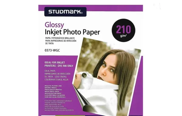 Papel fotográfico studmark 210gr 100 und