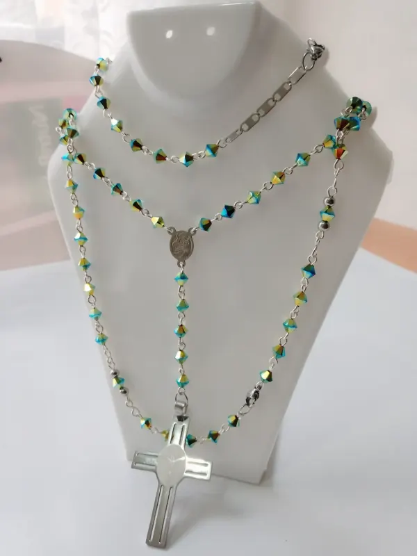 JUEGO ROSARIO Y PULSERA