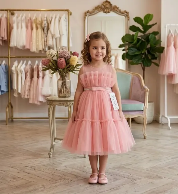 VESTIDO CON MOÑO ?