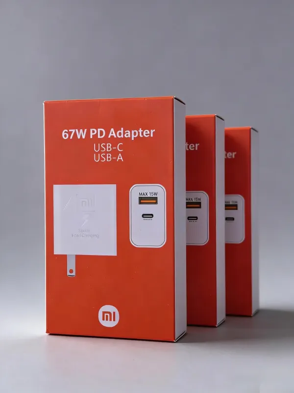CARGADOR XIAOMI 67W USB-C/USB-A