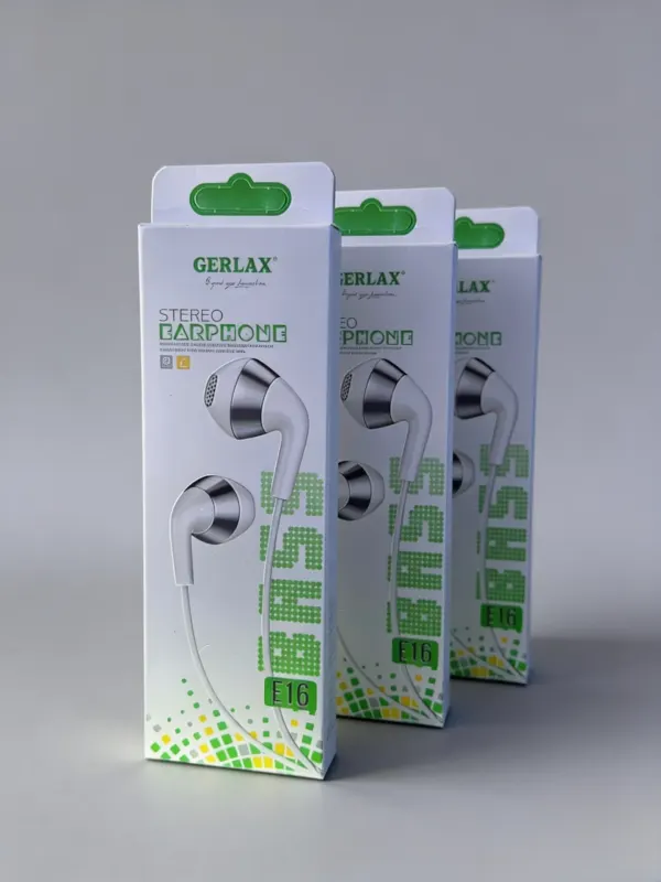 AUDÍFONOS ALÁMBRICOS GERLAX E16