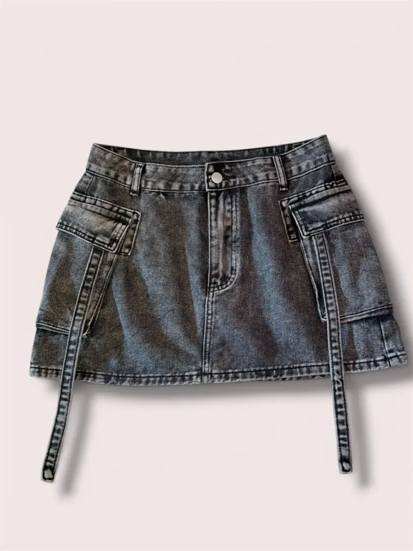 Falda Short Jean