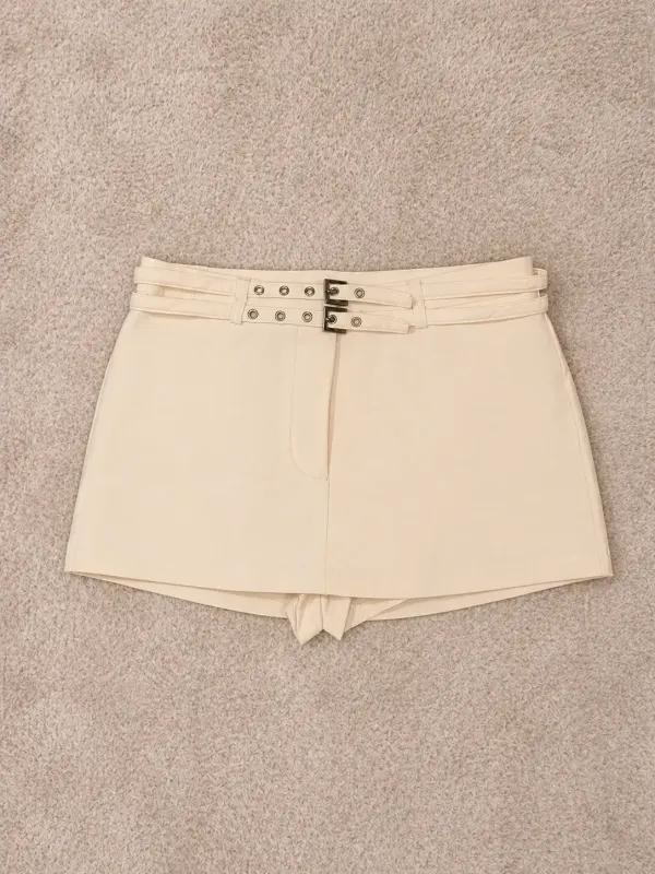 Falda Beige