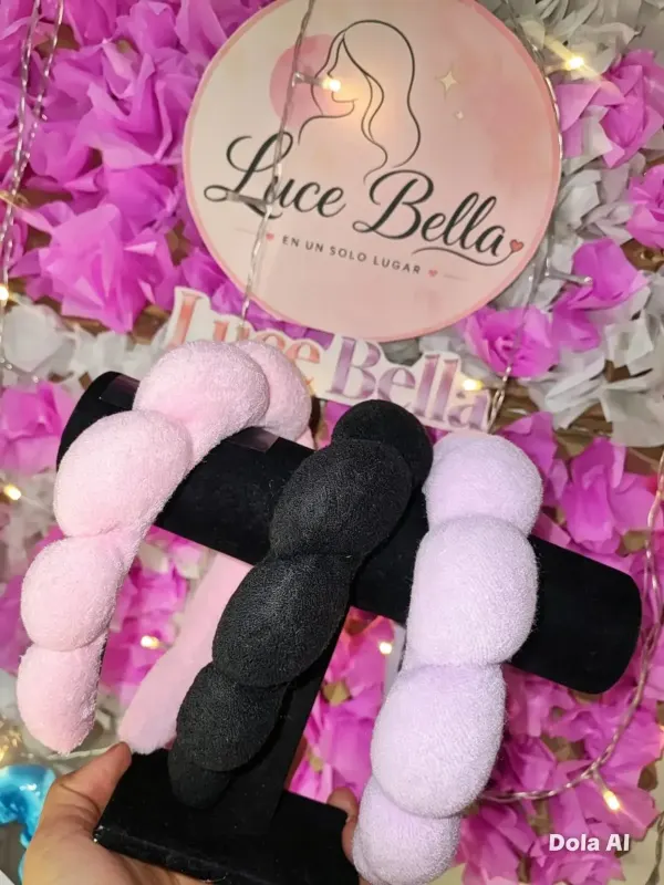 Diademas de skincare y maquillaje