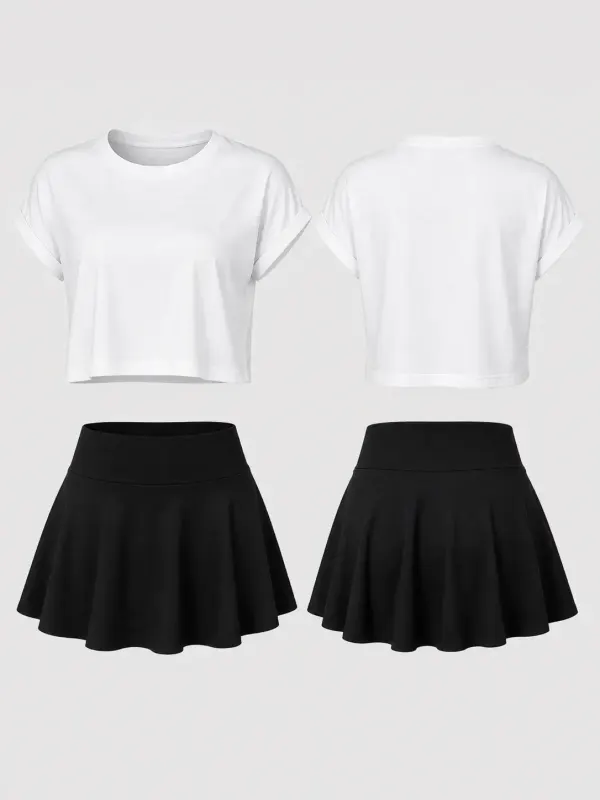 Set Deportivo Falda Fit Básico