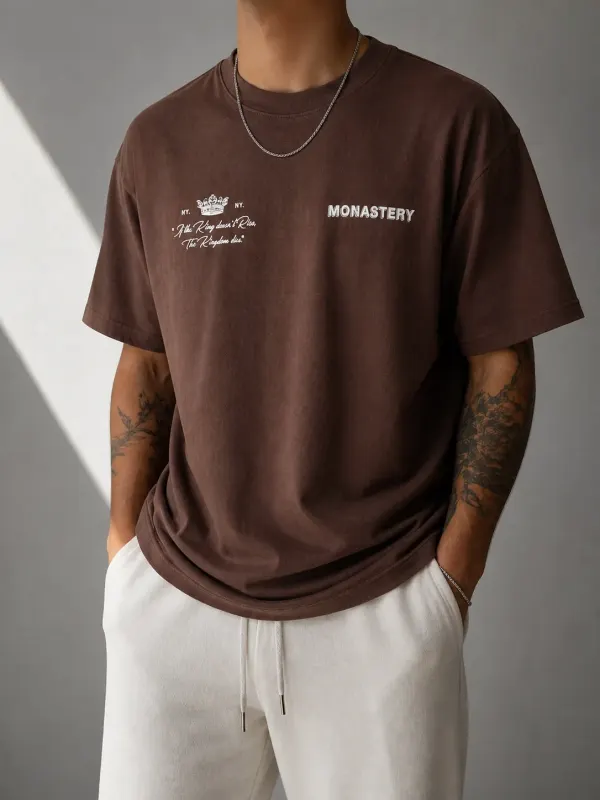 Camiseta Clemont café