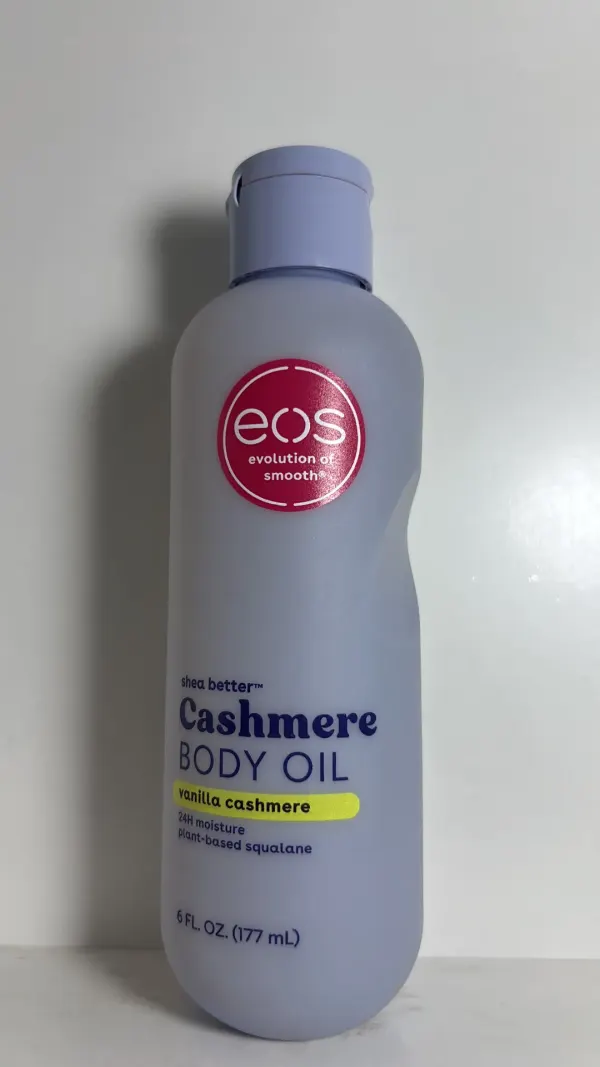 Eos cashmere body oil