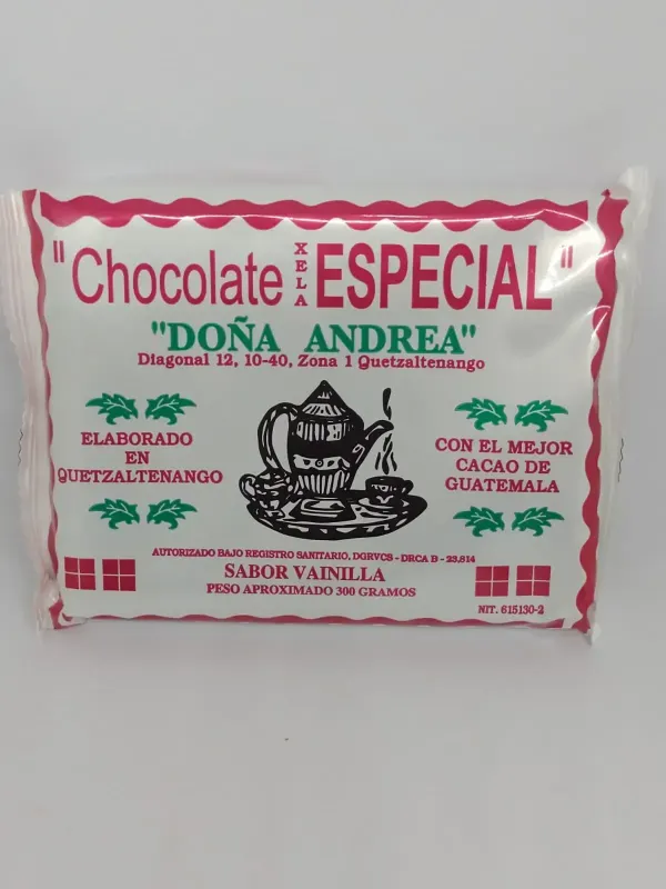 Chocolate Especial Doña Andrea