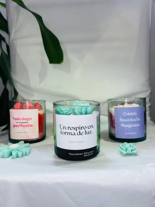 Velas Marmoleadas