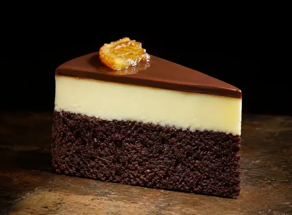 Bavaroise de naranja y chocolate