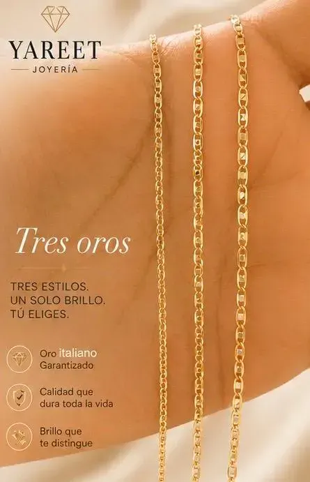 Cadenas tres oros