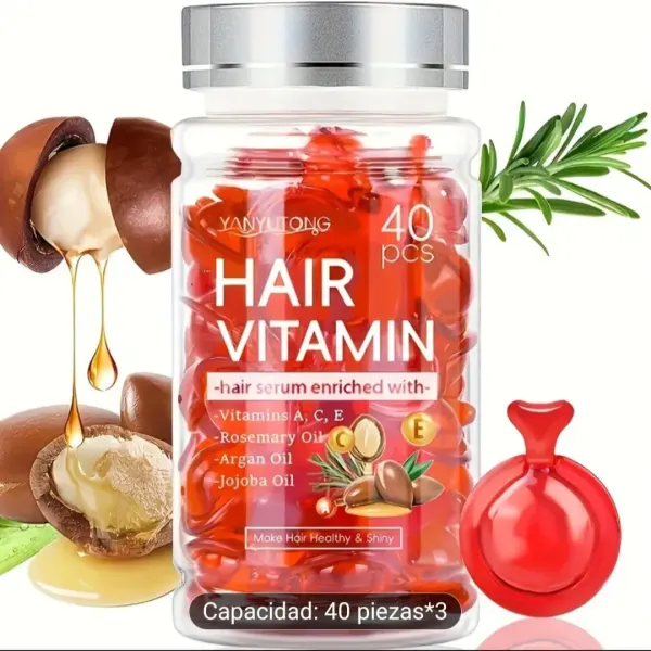 Vitaminas para el cabello 40caps.
