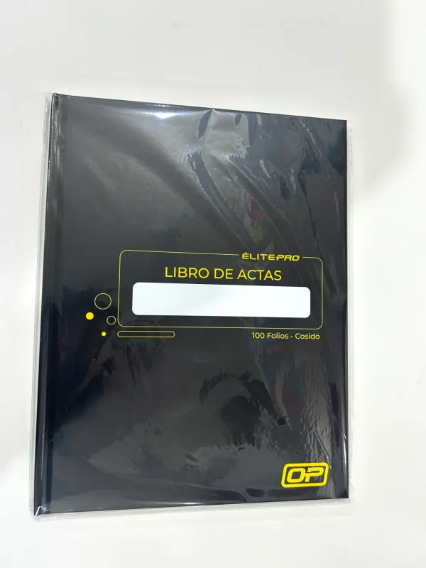 Libro de actas 100 folios