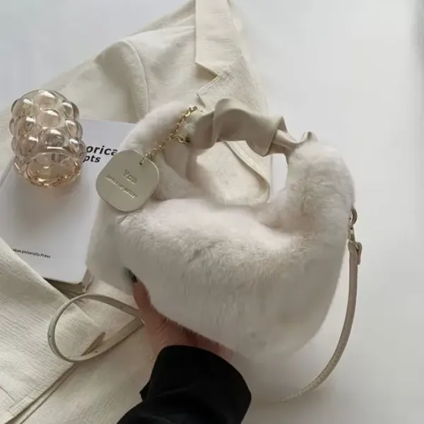 Bolso de Peluche Nube Blanco?
