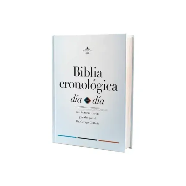 Biblia RVR 1960 Cronologica Día por DíaTapa Dura