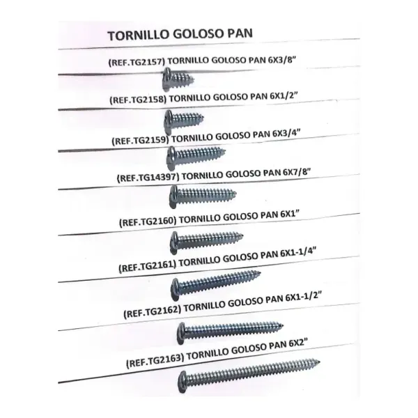 TORNILLO GOLOSO PAN