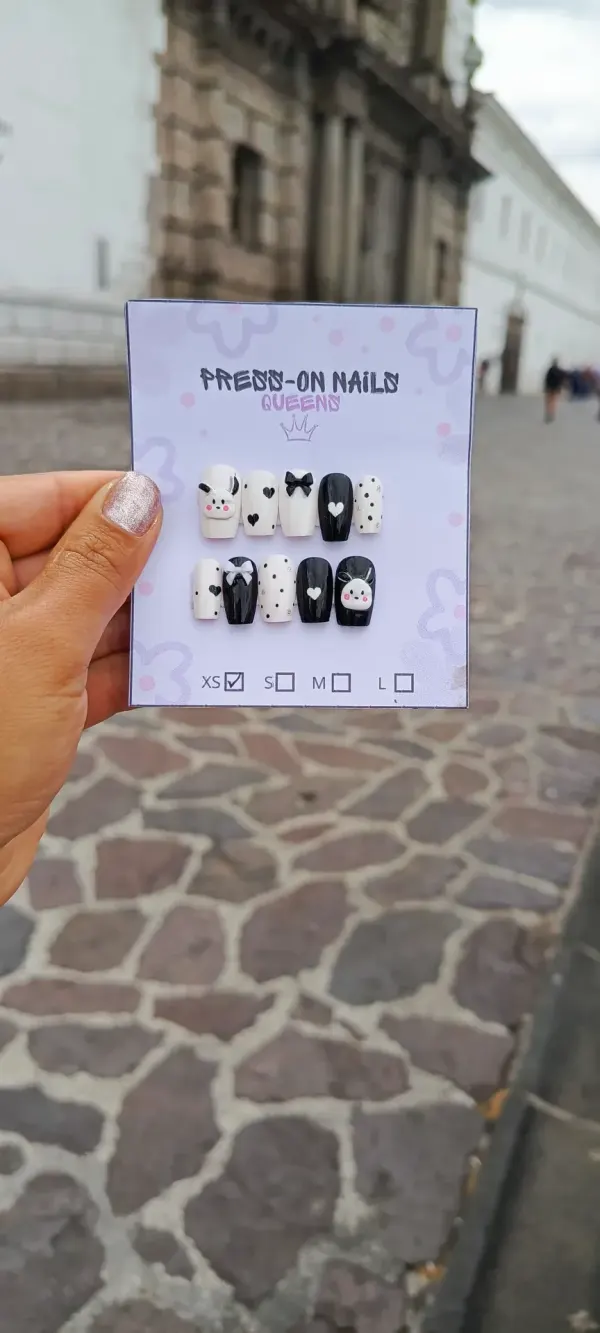 Uñas Cuadradas Talla XS