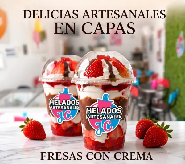 Fresas con Crema
