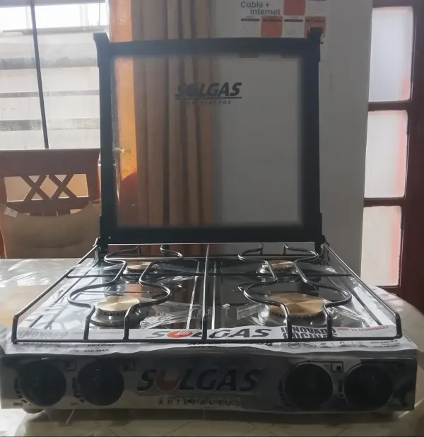 COCINA MESA SOLGAS 4 HORNILLAS