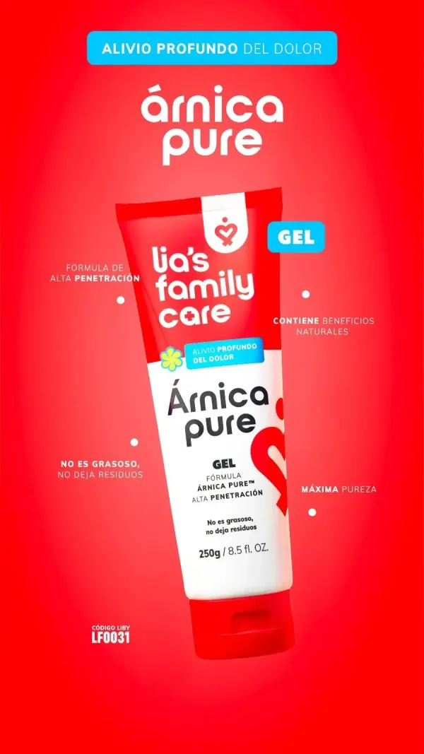 Árnica gel pure