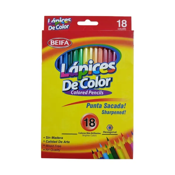 Caja de colores ? 18 colores Beifa®