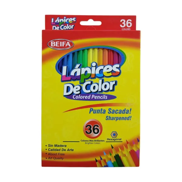 Caja de colores ? 36 colores Beifa®