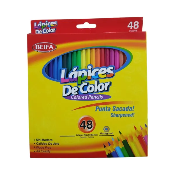 Caja de colores ? 48 colores Beifa®