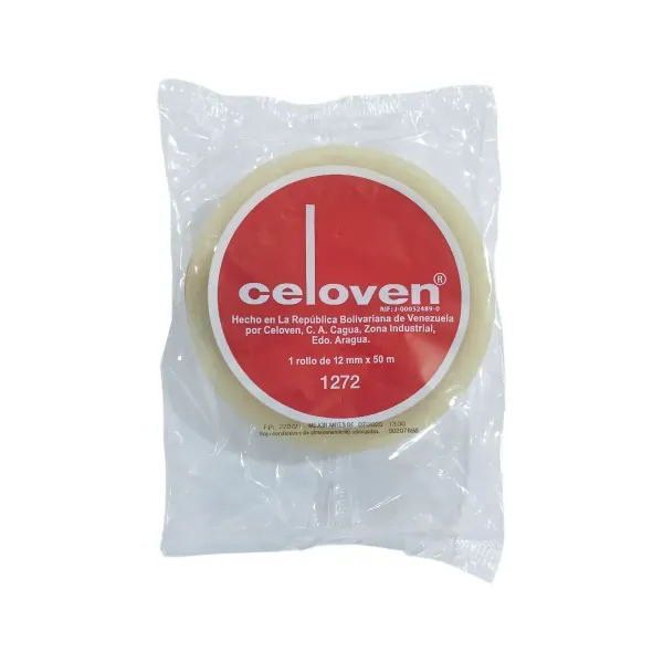 Cinta 12mm x 50mts adhesiva 1272 Celoven