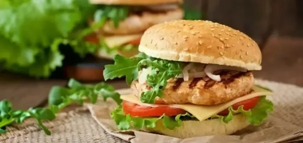 Hamburguesa de pollo