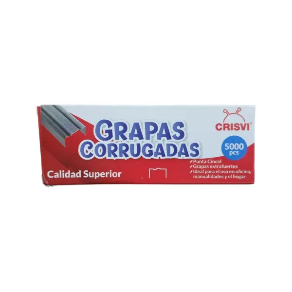 Grapas corrugadas de 5000pcs Crisvi®